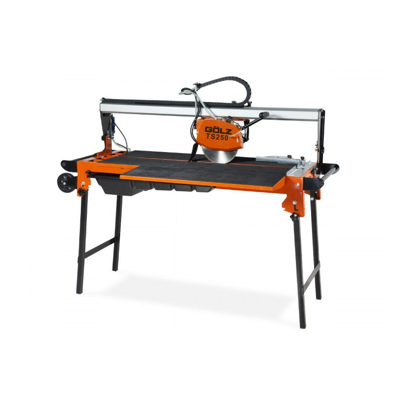GOLZ TS250 - Scie à pont de carreleur 230V +Disque SG08 Ø250 inclus