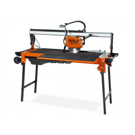 GOLZ TS250 - Scie à pont de carreleur 230V +Disque SG08 Ø250 inclus