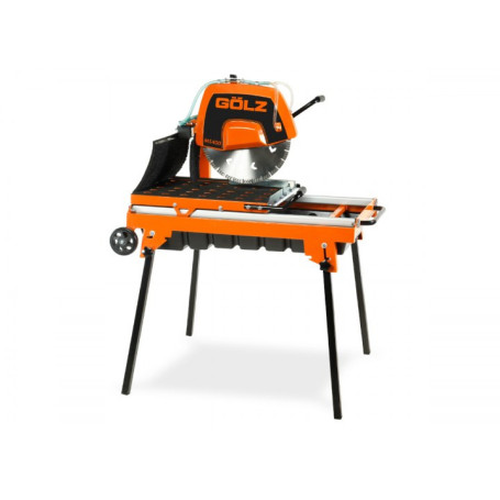 GOLZ MS400 - Scie sur table de Maçon 230V + 1 Disque Galaxis-S Ø400 inclus