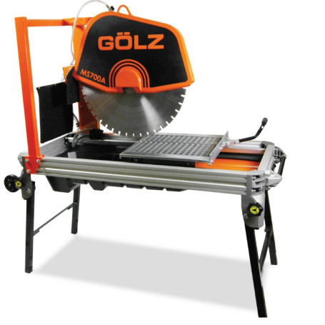 GOLZ MS700A - Scie de Maçon sur table 230V + Disque Ø700 inclus