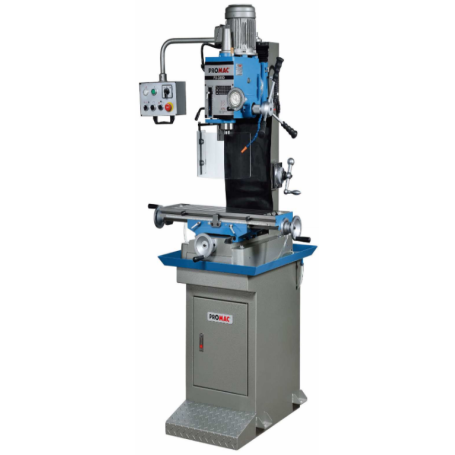 Perceuse Fraiseuse avec socle et lubrification 400V FX-388D PROMAC
