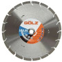 GOLZ LBA60 - Disque Tronçonnage Mixte - Spécial Découpeuse ou Scie de sol