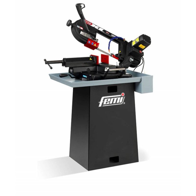 FEMI 1750XL - Scie à ruban 230V sur socle avec lubrification - Capacité 160mm