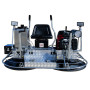 ENAR TIFON 908 - Truelle Mécanique Double - Moteur Thermique Honda