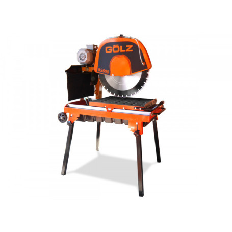 GOLZ BS600 - Scie de Maçon sur table 230V + Disque Ø600 inclus