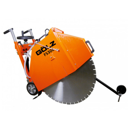 GOLZ FS30E - Scie à sol électrique triphasée 7,5 kW + Disque Ø800 inclus