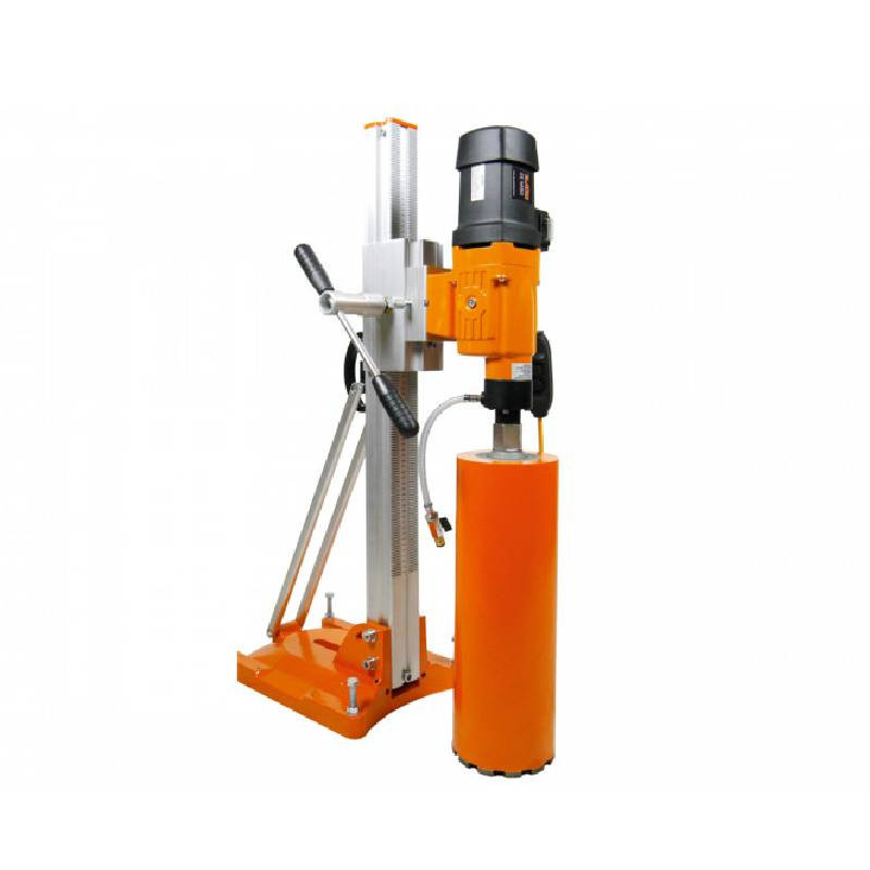 GOLZ SD300 - Pack Carotteuse 230V Ø300 sur Bâti Alu + 3 couronnes + Pulvérisateur 10L Offerts