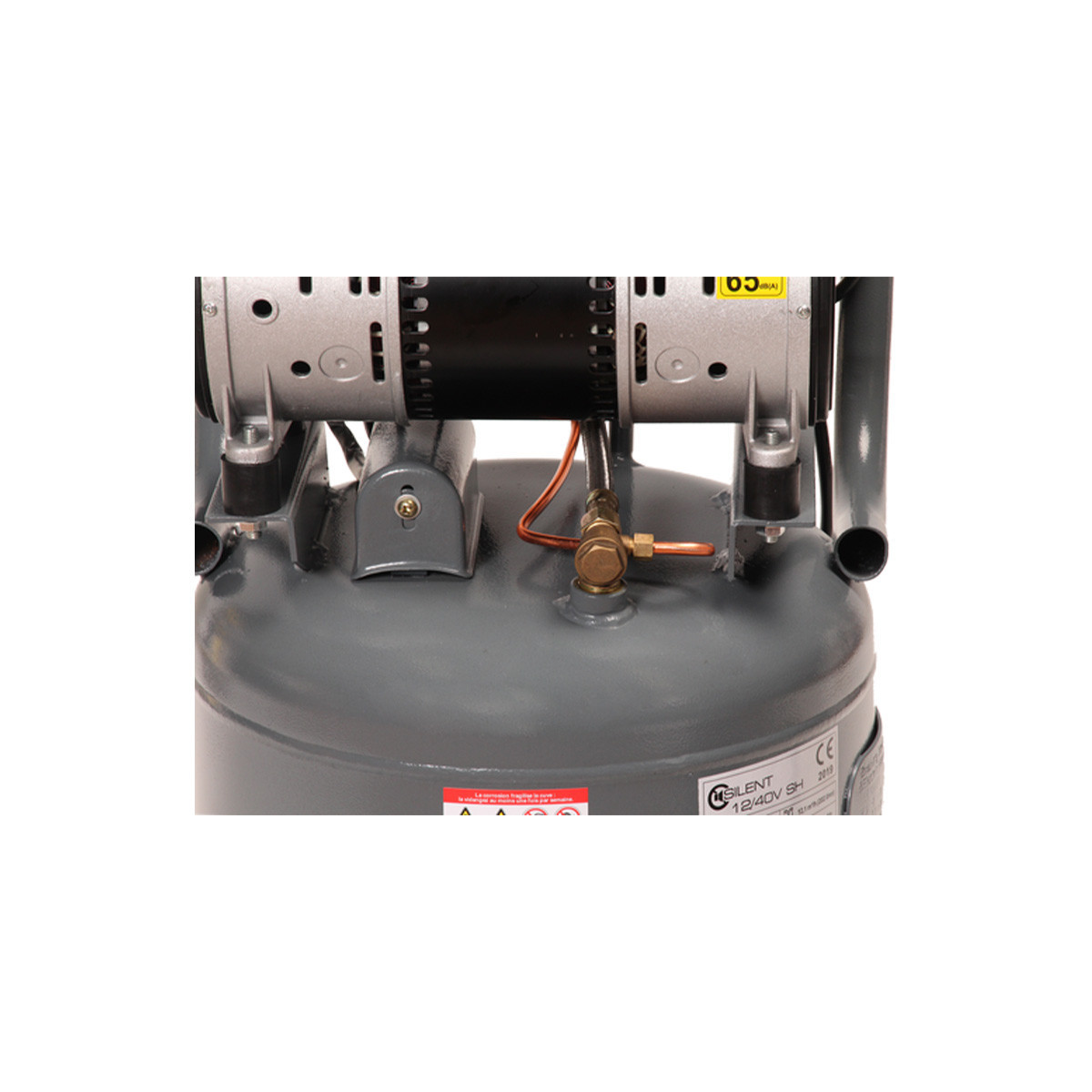 Compresseur Silent 12/40 V SH - Modèle LACME 461930 | Compresseur D'Atelier Silencieux