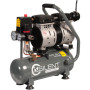 LACME SILENT 6/6 SH-2 - Compresseur d'air électrique portatif silencieux sans huile 6 litres 230V - 6m³/h