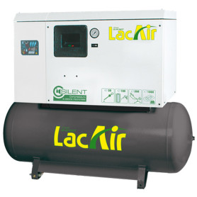 LACME SILENT C28/270 SC-D - Compresseur insonorisé sur cuve horizontale