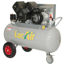 LACME TWINAIR 17/50M - Compresseur à courroie monophasé 17 m³/h sur cuve 50 litres