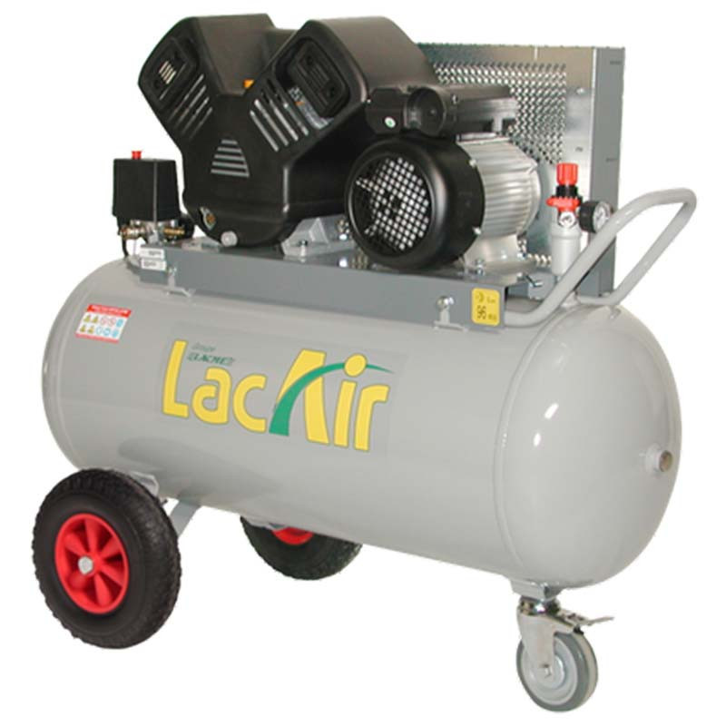 LACME TWINAIR 17/50M - Compresseur d'air électrique mobile 50 litres 230V - 17m³/h