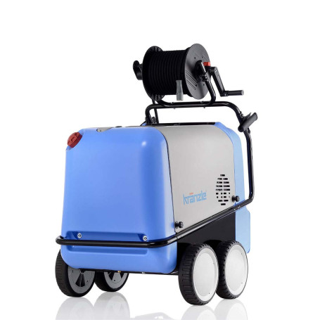 KRANZLE THERM 635-1 - Nettoyeur haute pression à eau chaude avec enrouleur et raccord rapide D12 vue de dos