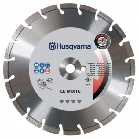 HUSQVARNA LE MIXTE - Disque Diamant 350mm