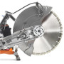 HUSQVARNA K 970 14" - Découpeuse 350mm légère et puissante - zoom disque