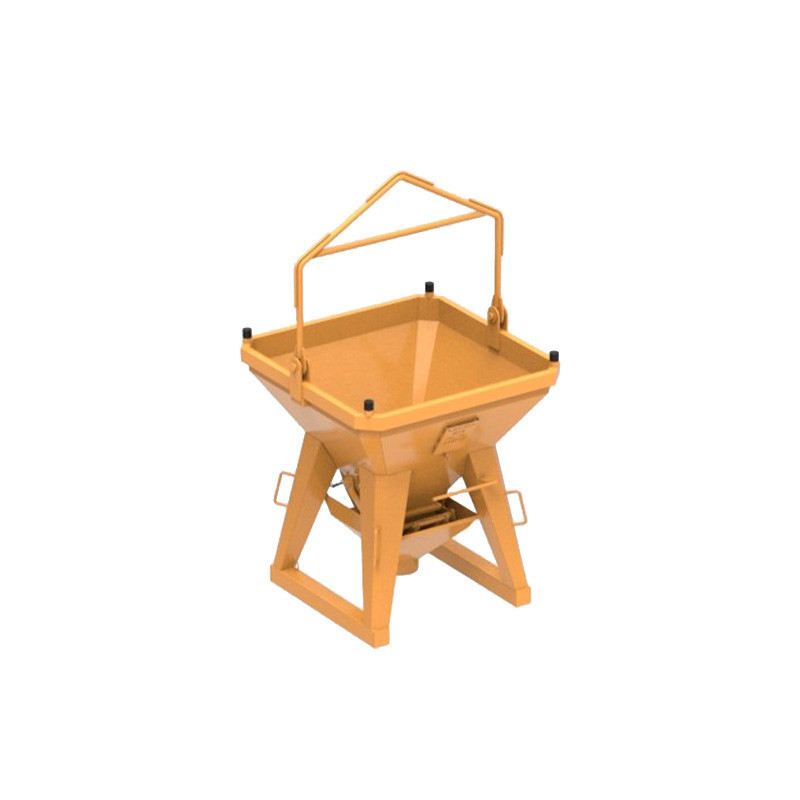 SECATOL - Benne à béton droite avec mécanisme TI - 800L