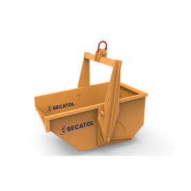 SECATOL - Benne à terre AUTOVID PB à palonnier basculant - 500L