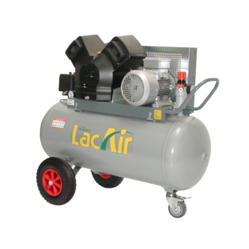 LACME TWINAIR 28/150T - Compresseur d'air électrique mobile 150 litres 400V - 23m³/h