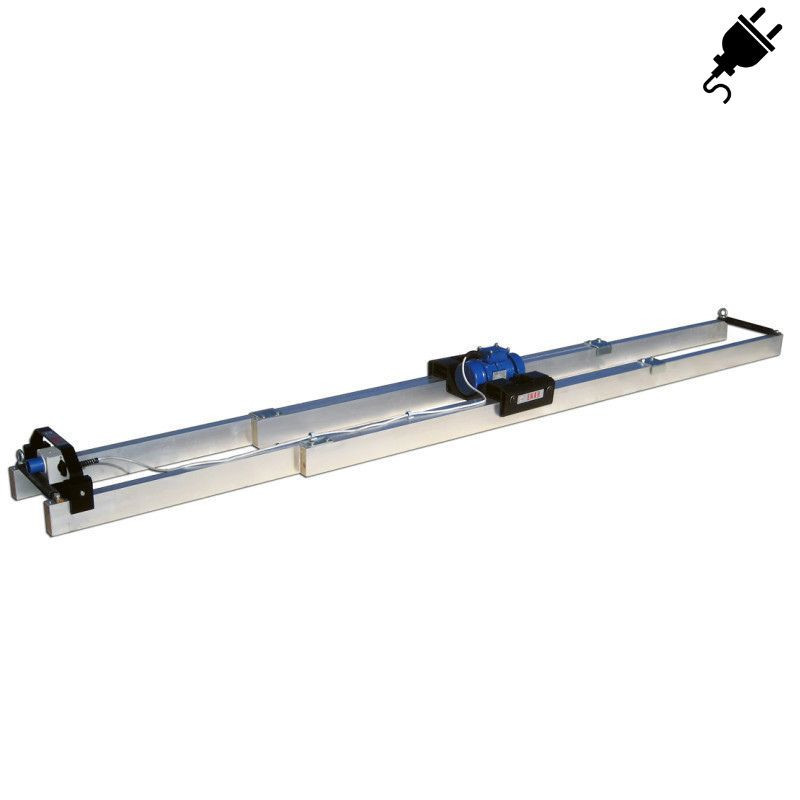 ENAR QP - Règle Vibrante Double à Béton - Electrique Monophasée ou Triphasée - Profil Acier au choix