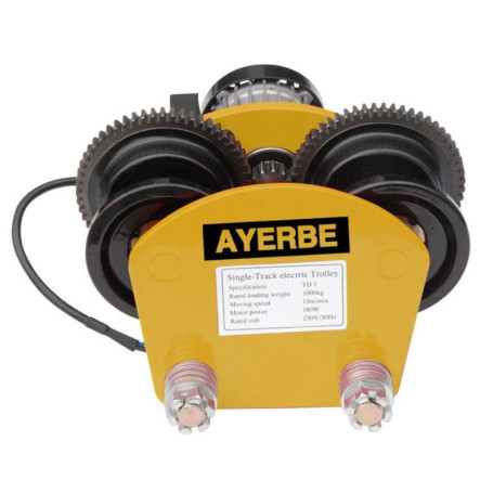 AYERBE AY 950 CT - Chariot porte palan électrique 230V - 950kg