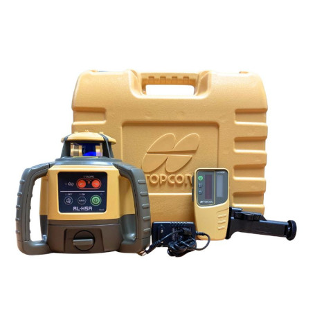 TOPCON RL-H5A - NIVEAU LASER ROTATIF AUTOMATIQUE AVEC CELLULE LS80