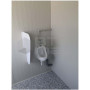 Sanitaire raccordable SSDDU 6M neuf avec 2 WC, 2 Douches, Lavabo et Urinoir - zoom sur urinoir