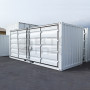 container de stockage 20 pieds open side photo 2