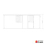 Bungalow Neuf 6M avec WC et Douche SD1 - Série Standard - plan 1