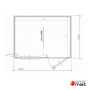 Bungalow de chantier standard - 3m - plan 2