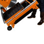 zoom roues pour transport