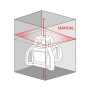 Pack Laser Rotatif Rouge angle Horizontal manuel