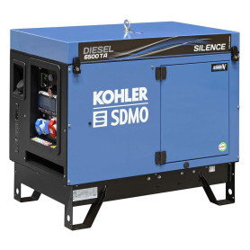 KOHLER-SDMO 6500 TA SILENCE C5 - Groupe électrogènes Triphasé Diesel - Sans AVR