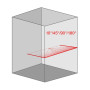 Pack Laser Rotatif Rouge angle Horizontal