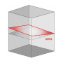 Pack Laser Rotatif Rouge angle Horizontal manuel