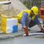 Kit Antipollution tous Liquides Transportable - 22L ou 45L au choix - Mise en situation