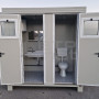Bloc sanitaire SL1 - Portes ouvertes