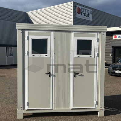Bloc Sanitaire SD1 Neuf Avec WC, Douche Et Lave-Mains