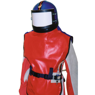 ACF F400 - Casque de sablage BALI avec visière panoramique