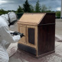 ACF S266 - Aérogommeuse COLIBRI 8 litres avec accessoires  Mise en situation 5