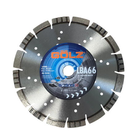 GOLZ LBA66 - Diamètre 230 mm