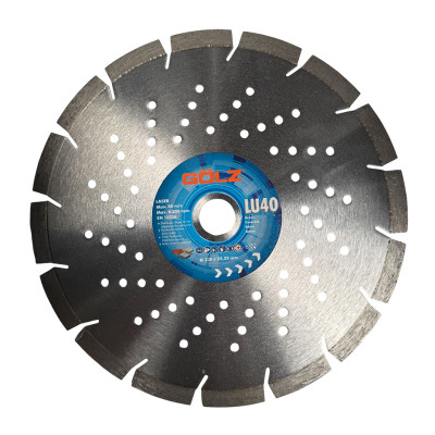 GOLZ LU-40 - Disque diamanté coupe à sec premium
