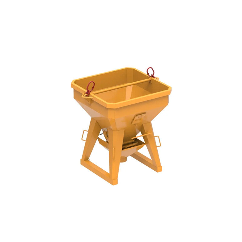 SECATOL - Benne à béton à Tuyau droite avec mécanisme TI PF - 800L