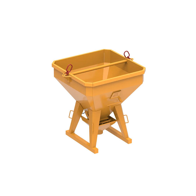 SECATOL - Benne à béton à Tuyau droite avec mécanisme TI PF - 1500L