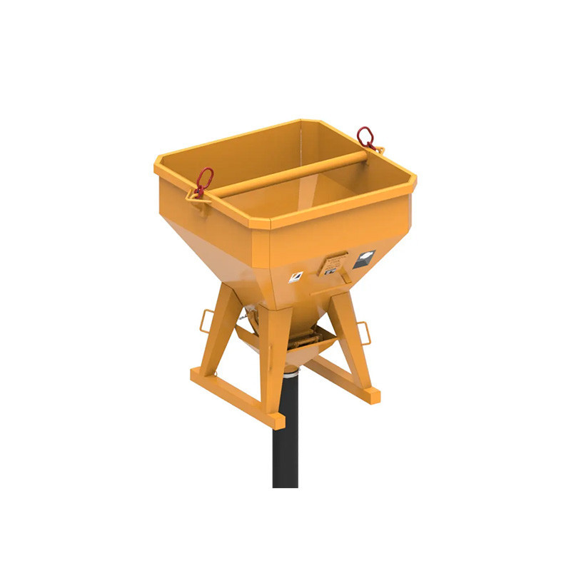SECATOL - Benne à béton à Tuyau droite avec mécanisme TI PF - 1750L