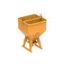 SECATOL - Benne à béton à Tuyau droite avec mécanisme TI PF - 2500L