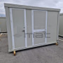 Bloc Sanitaire PMR Neuf Avec WC PMR, Lavabo PMR, WC Standard Et Lave-Mains