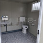 Bloc Sanitaire PMR Neuf Avec WC PMR, Lavabo PMR, WC Standard Et Lave-Mains
