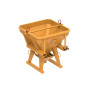 SECATOL - Benne à Béton à tuyau droite TI PF FU - 1250L
