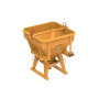 SECATOL - Benne à Béton à tuyau droite TI PF FU - 1500L