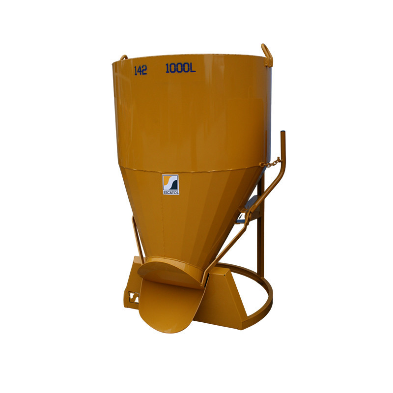 SECATOL - Benne droite à déversement latéral 142 B - 1000L